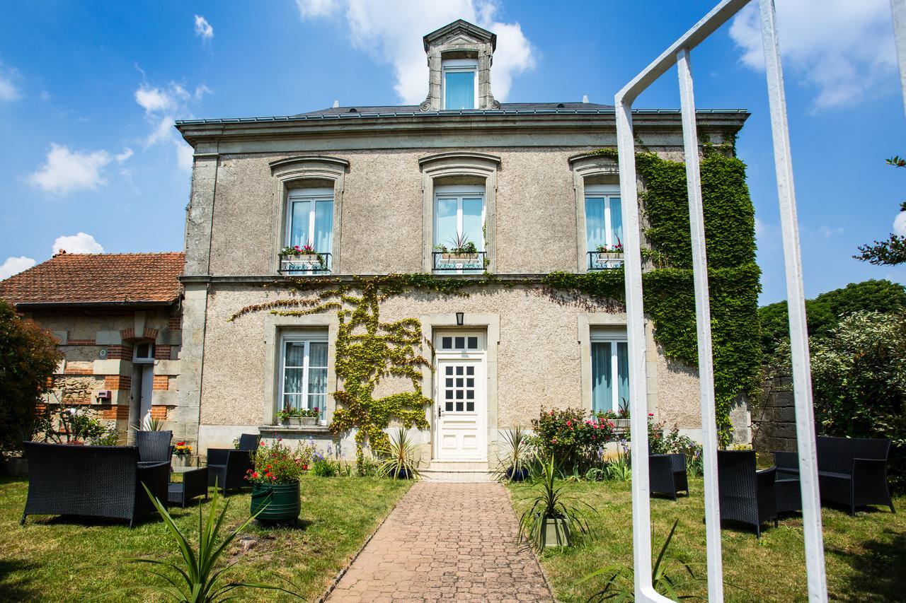 Logis Hotels Restaurant La Mere Hamard Semblançay Εξωτερικό φωτογραφία